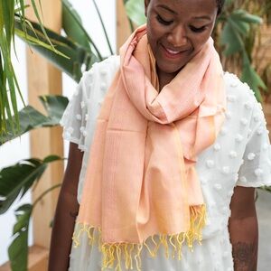 Hand Loomed Pop Scarf